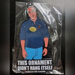 Assholes Live Forever Christmas Ornament